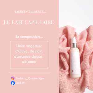Lait capillaire