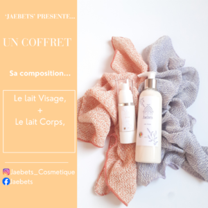 Coffret Lait visage et Lait corps